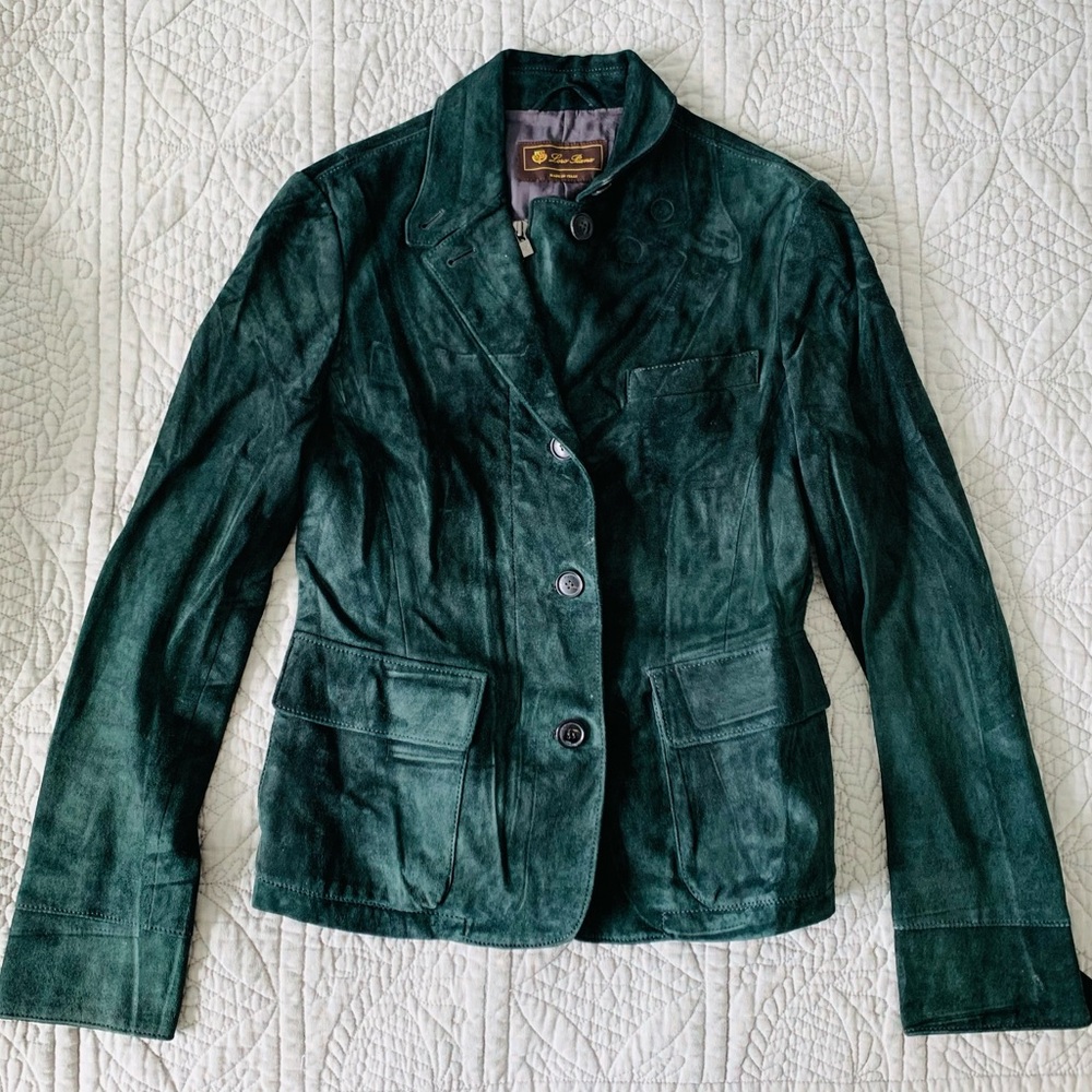 LORO PIANA Suede Jacket